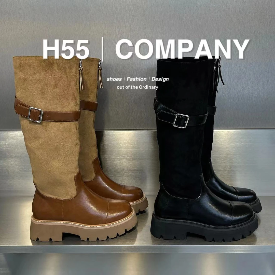 H55-佛罗伦萨 | 凯旋骑士靴（1200g绒）03-1405【交个朋友专属】