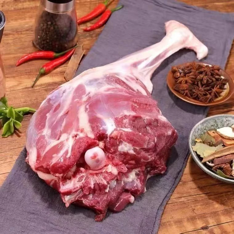 顺丰包邮清真农家散养新鲜带骨羊腿整羊后腿肉