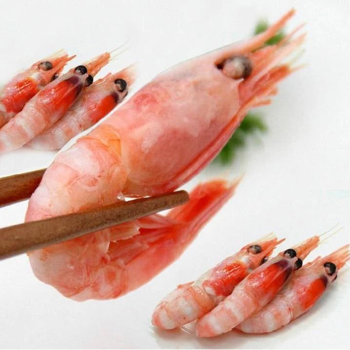 【红头90-120】冰虾 北极虾 3斤  化冻即食  顺丰包邮