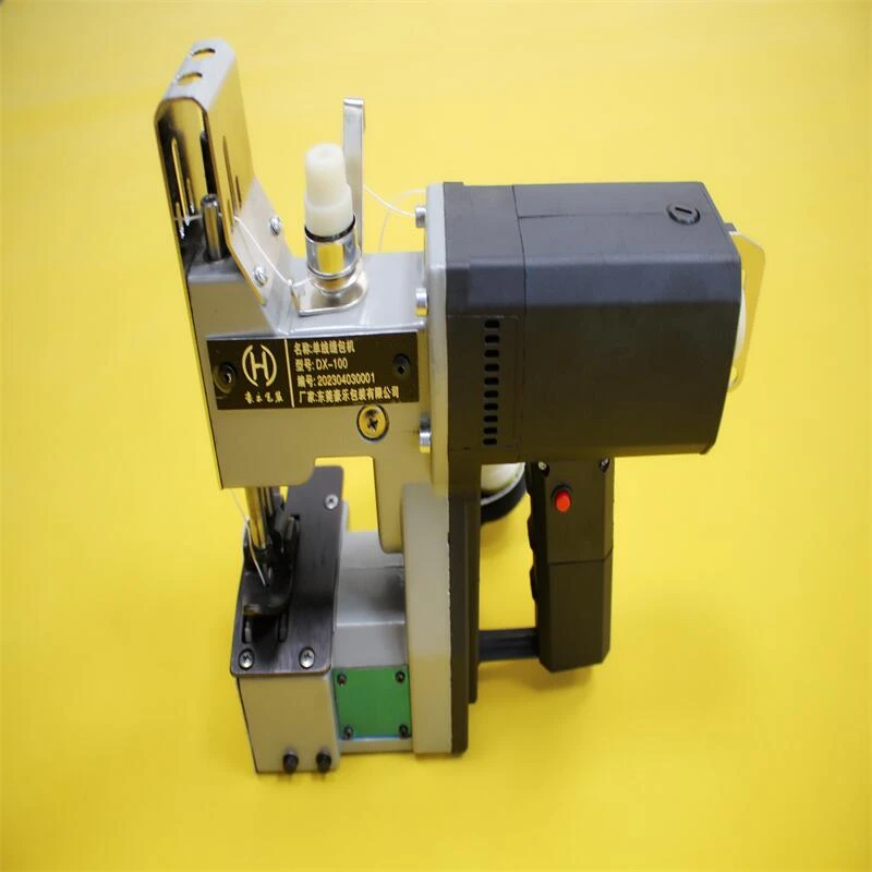 编织袋 蛇皮袋 手提式缝包机 DX-100单线式封包机