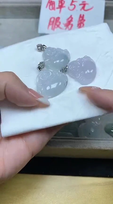 【闪购商品】翡翠颈饰未镶嵌73佛公
