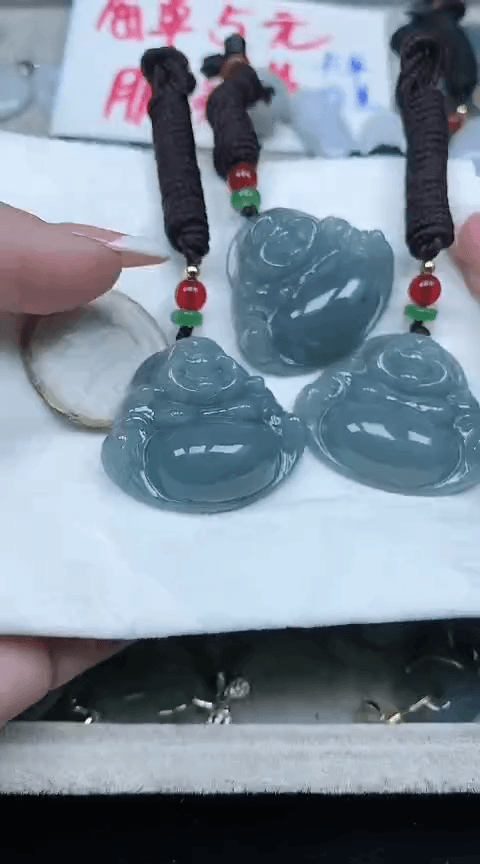 【闪购商品】翡翠颈饰未镶嵌48 佛公