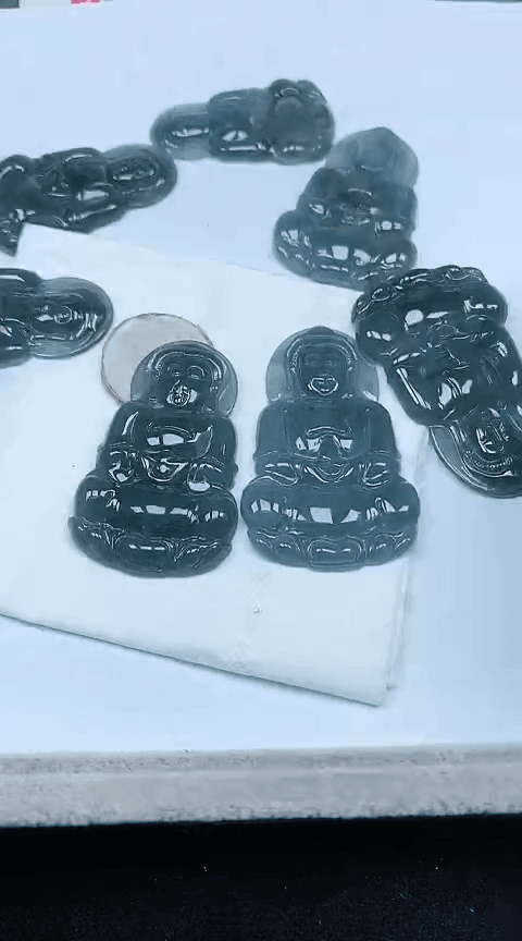 【闪购商品】翡翠颈饰未镶嵌66 观音