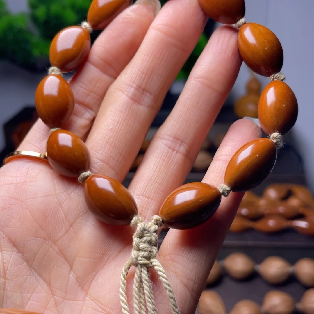 橄榄核核雕K原皮素核