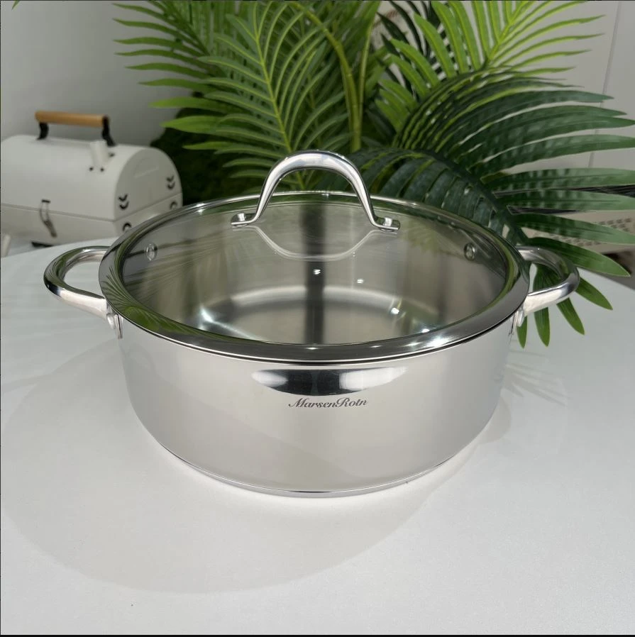 【小姐姐专属】清汤火锅不锈钢加厚底28cm汤锅火锅加厚