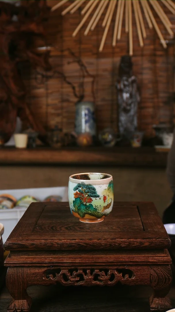 【闪购商品】老昌号手工手绘主人杯