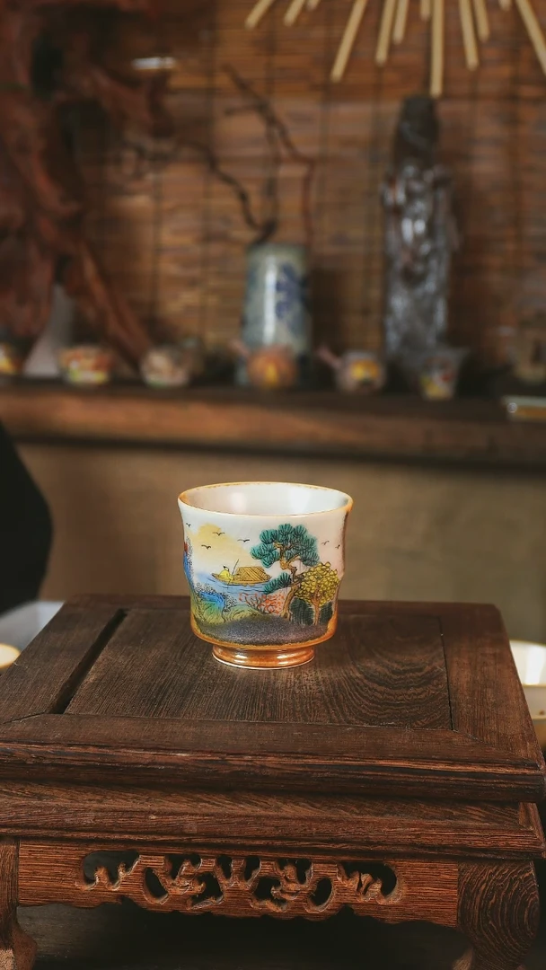 【闪购商品】老昌号手工手绘主人杯