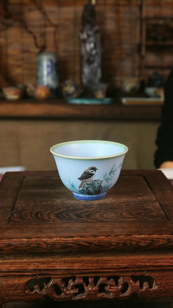 【闪购商品】老昌号手工手绘主人杯