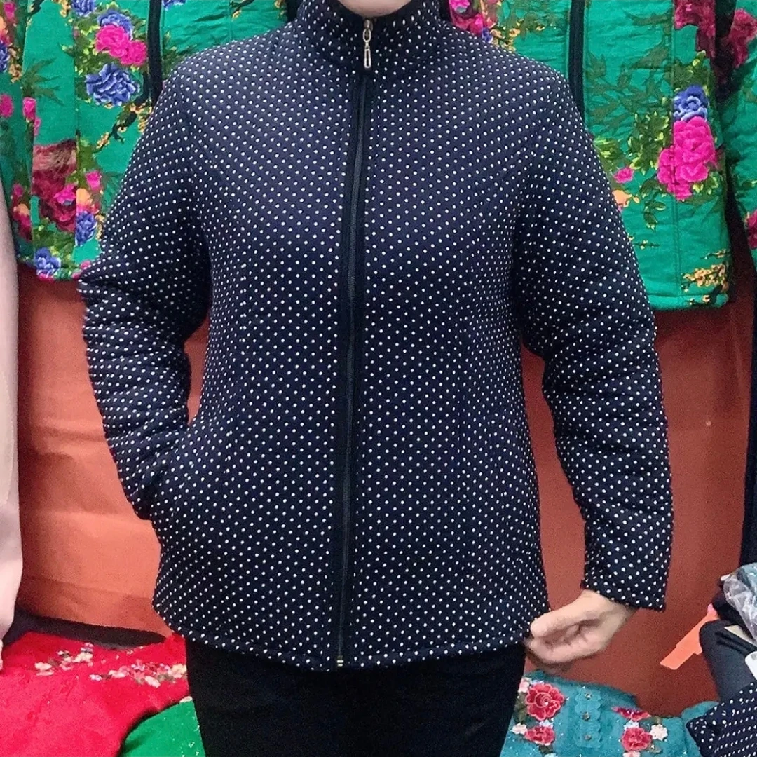 棉衣外套中老年妈妈装