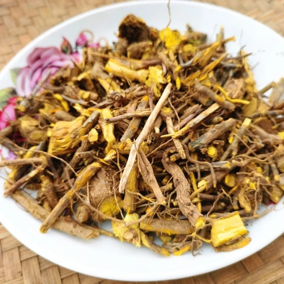 正宗贵州野生刺黄连三颗针干货农产品铜刺针黄莲刺根刺500克山葵