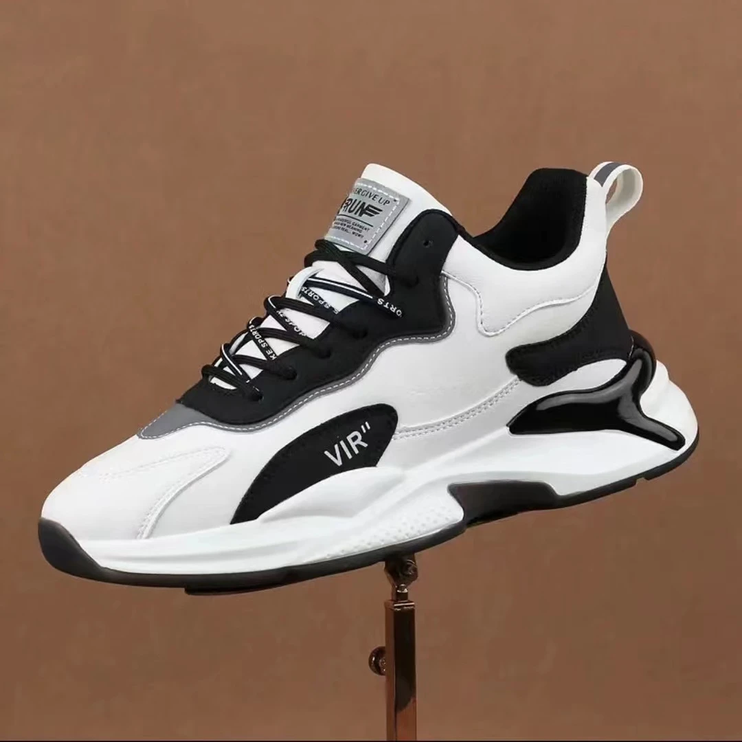 2025春秋新款厚底老爹鞋情侣款运动鞋H90005
