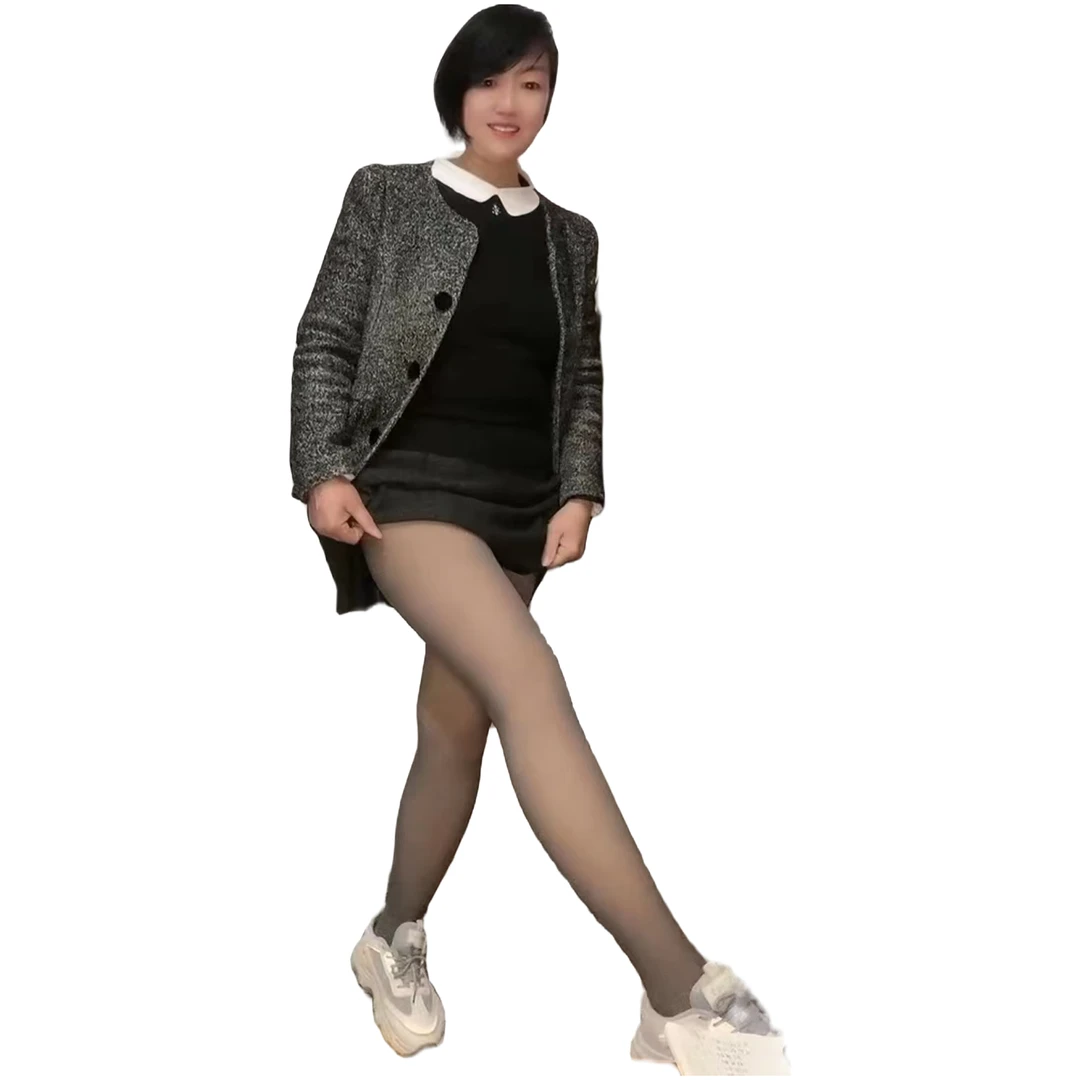 网红春夏紧身裤光腿神器黑裤袜高腰透肤防勾丝收腹塑身打底裤袜