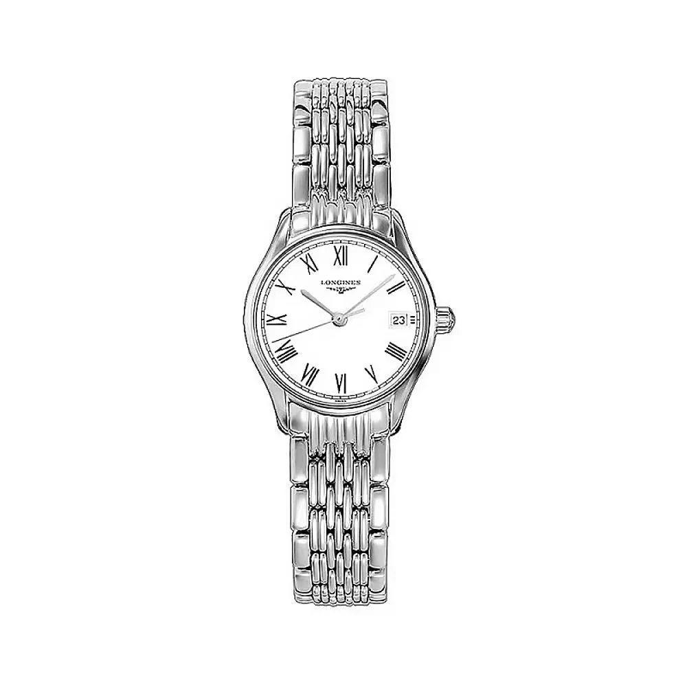 99新 Longines/浪琴 L4.259.4.11.6/律雅259经典白盘罗马刻度