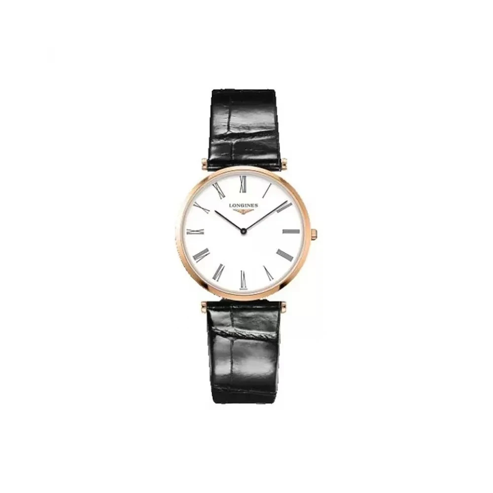 99新 Longines/浪琴 浪琴 L4.709.1.21.2/白盘经典罗马间金