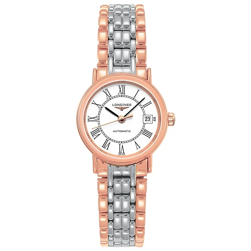 99新 Longines/浪琴 99新 浪琴 L4.321.1.11.7/经典系列间金款优