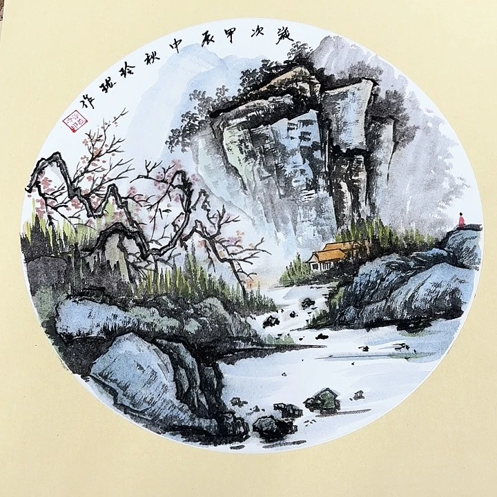 绘画花鸟的翅膀和翅膀都是白色的羽毛和