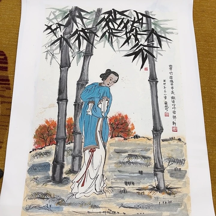 绘画花鸟等动物为主