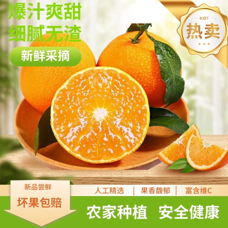 《樊总》正宗四川爱媛38号果冻橙新鲜当季水果整箱手剥果冻橙皮薄