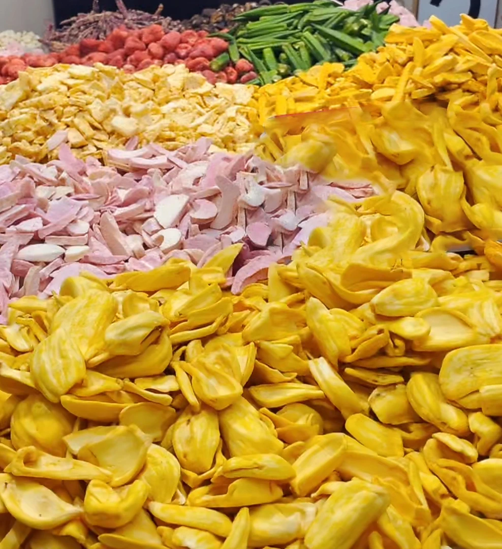 【可自选备注果蔬脆】菠萝蜜+香菇+秋葵混合装