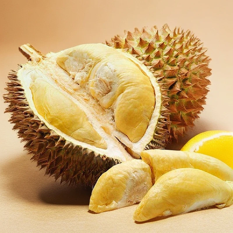 福利果  鲜榴莲  金枕头榴莲一个   核小 约2000g金枕泰国