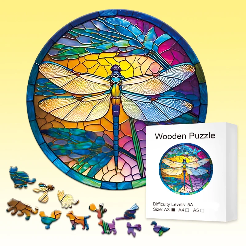 【小T正品潮玩】地狱级高难度异形木质拼图