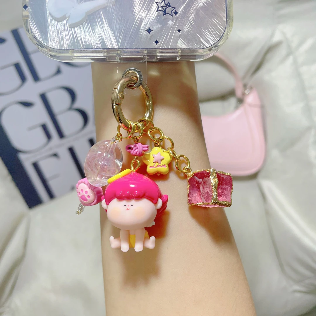 [ 034草莓啵啵 ] 明盒JX饰品创意diy手链