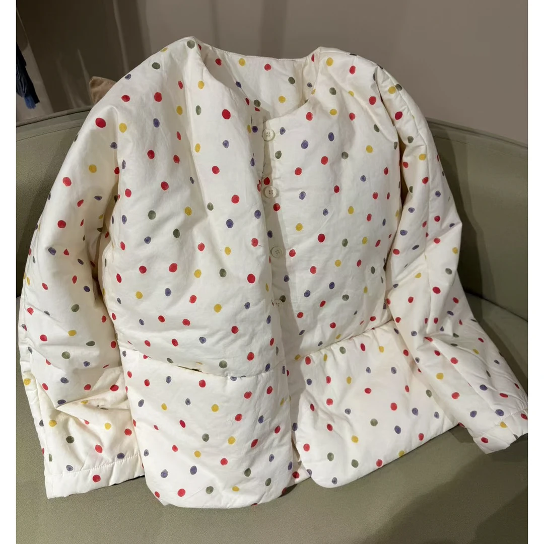 【麻念】衣长63  冬季小清新百搭保暖减龄休闲棉服D241693