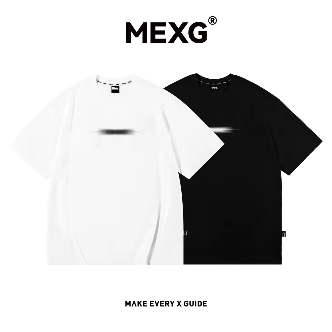 MEXG【未知银河系T恤】280g纯棉！UNKNOW系列！夏季经典黑白高棉短袖t