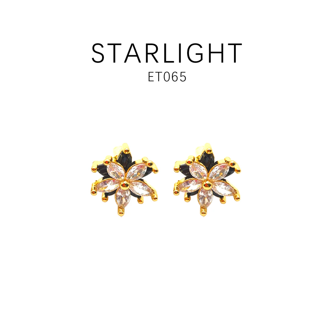 铜合金耳饰 铜合金耳饰 中古潮流气质百搭精美耳饰～ET065