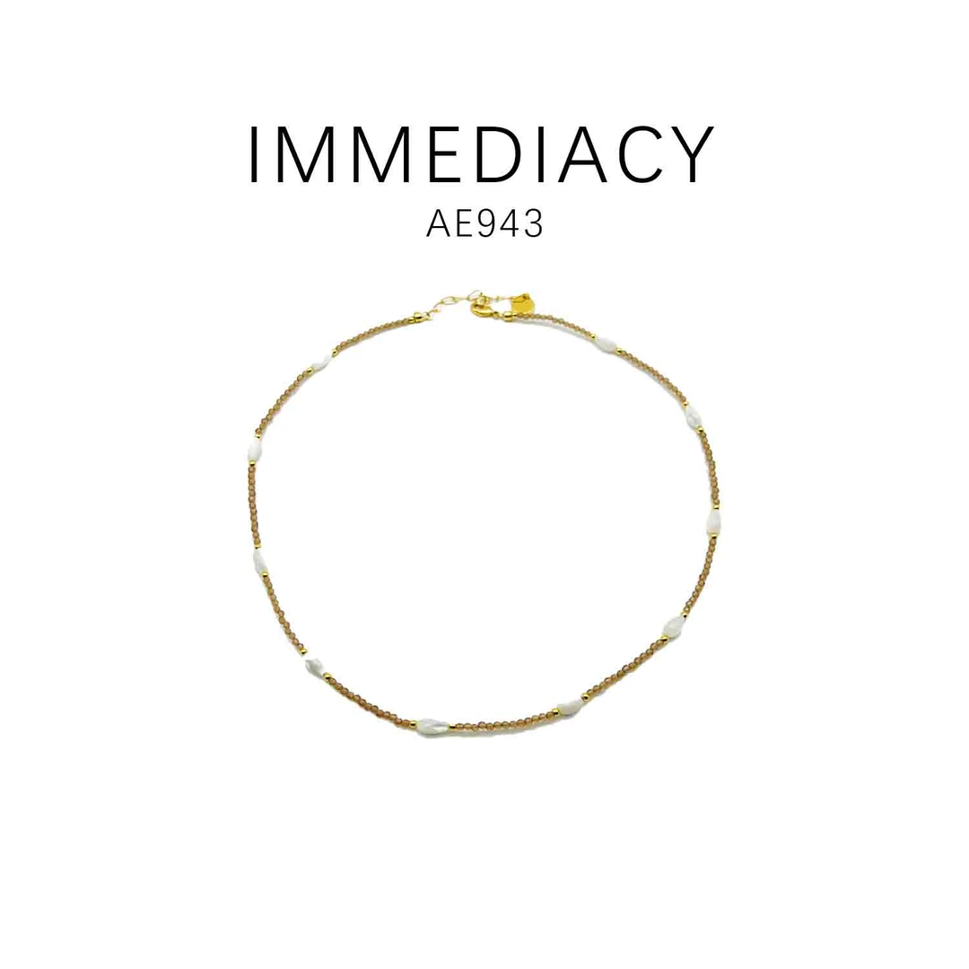 铜合金项链 中古风设计款轻奢气质项链~AE943