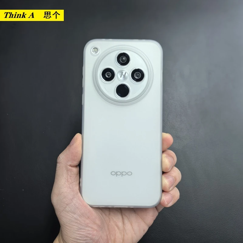 适用OPPOFindX8透白磨砂TPU软壳pro半透明镜头全包保护套亲肤软胶