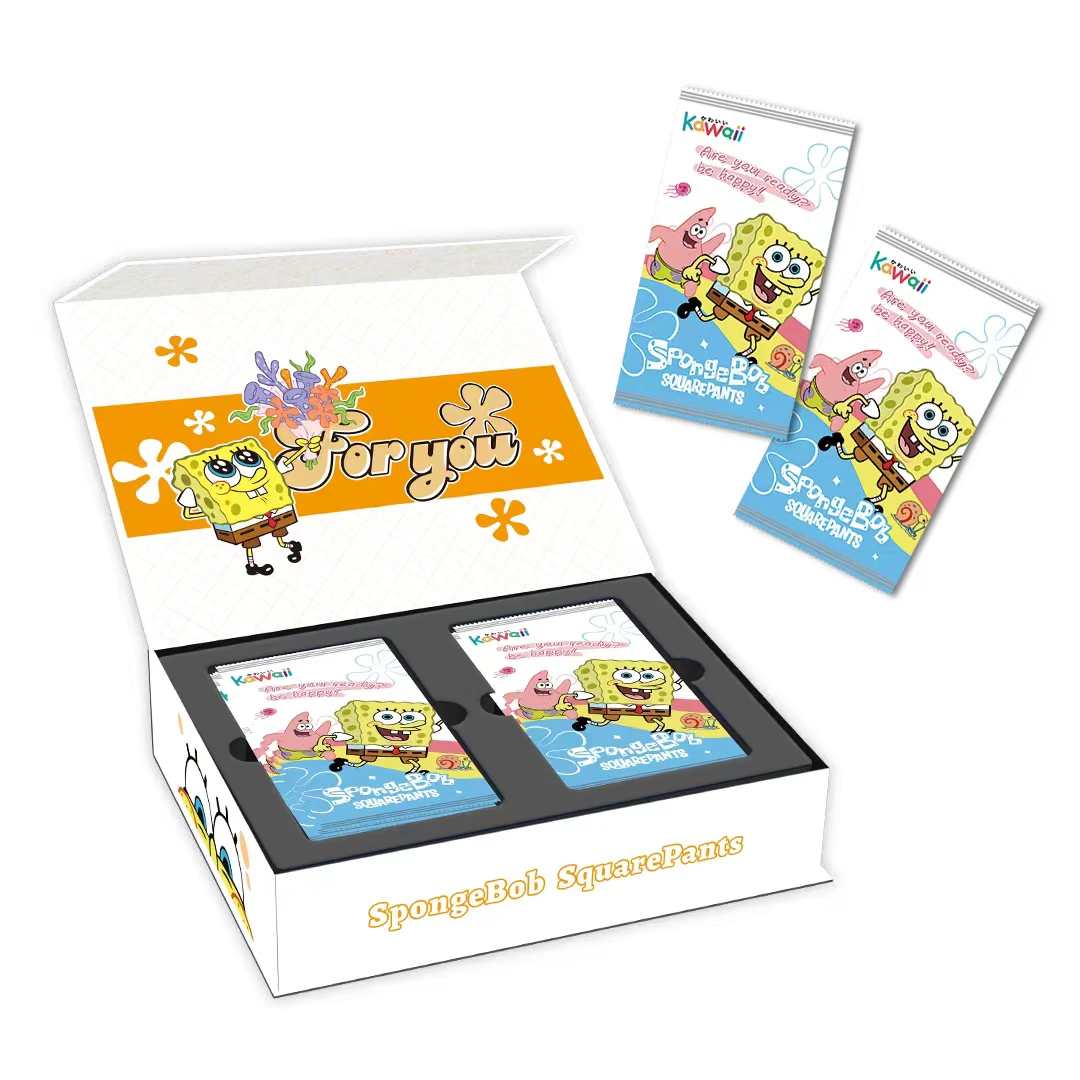 【拆包】KAWAII海绵宝宝三弹收藏卡（默认代拆）