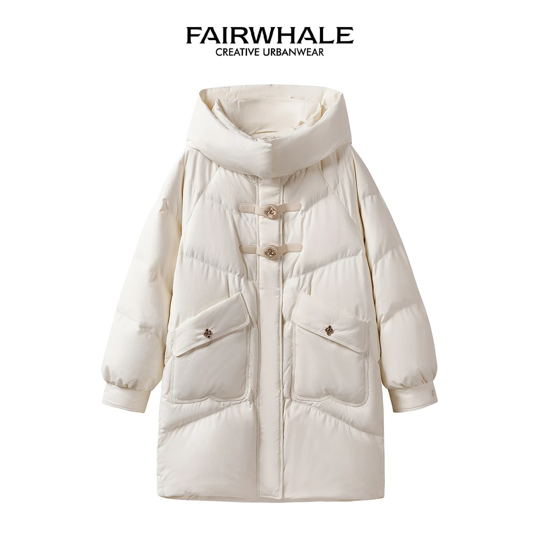 女装冬季新时尚简约潮流经典百搭羽绒服 F34014A035 yy