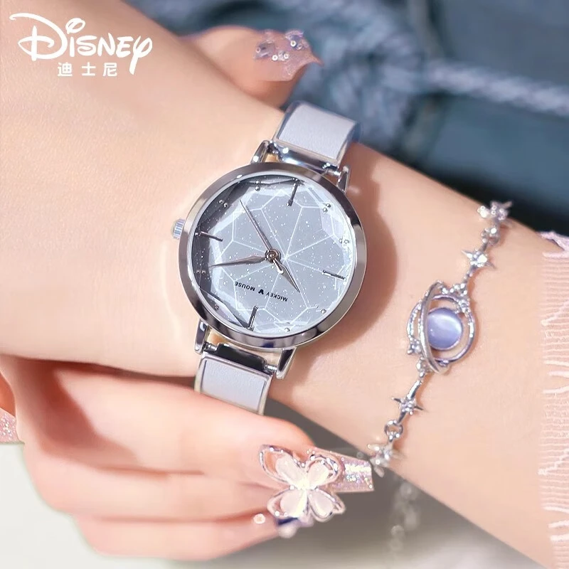 迪士尼（Disney）女士手表女轻奢气质时尚设计钢带手链表高级感送
