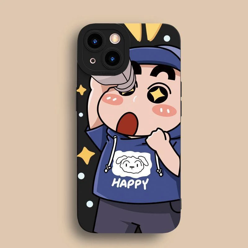 创新小新苹果14手机壳iPhone12promax全包13防摔11硅胶x新款8可爱