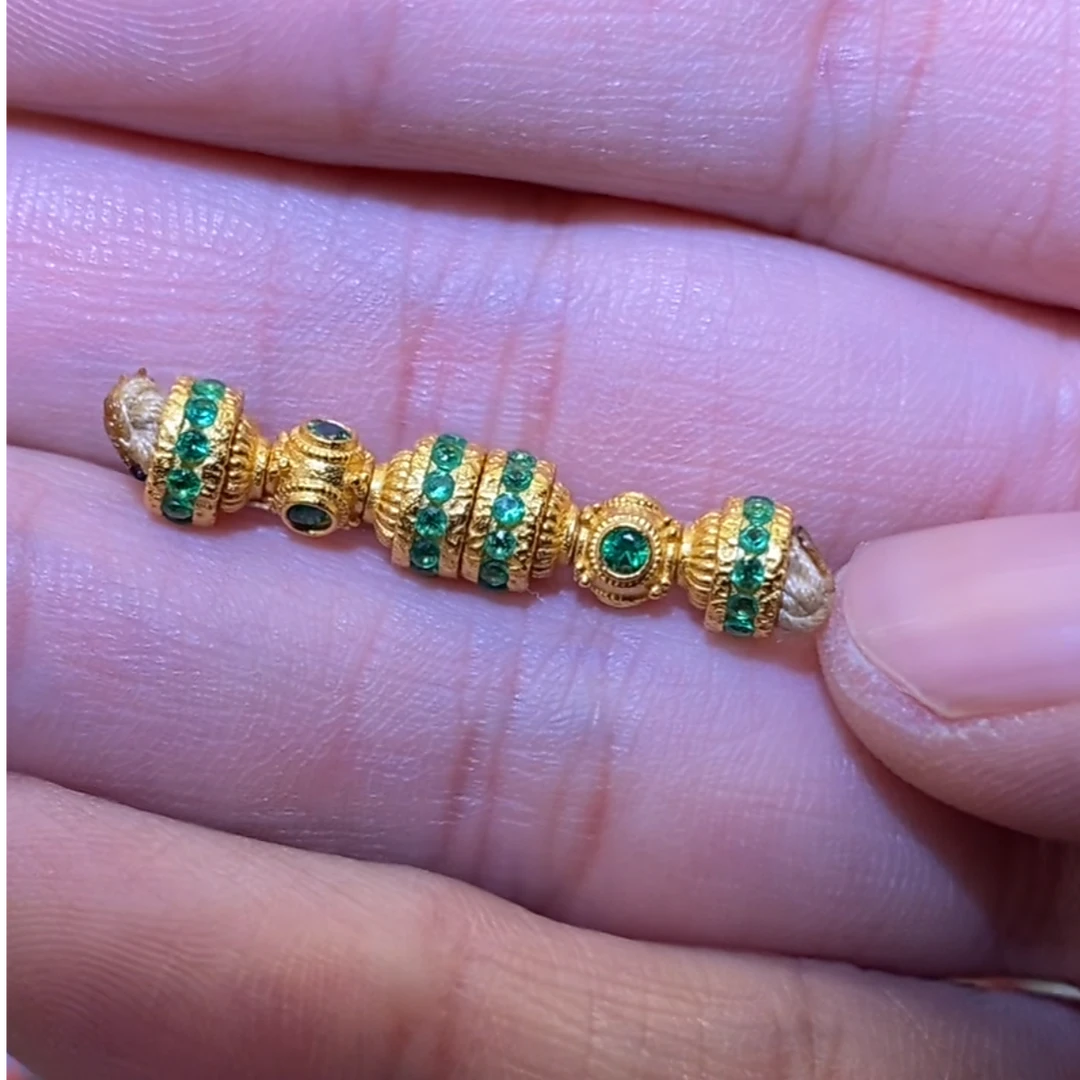 925银银制品 【梵阁】万能轴  s925银5mm尺寸隔片 百搭