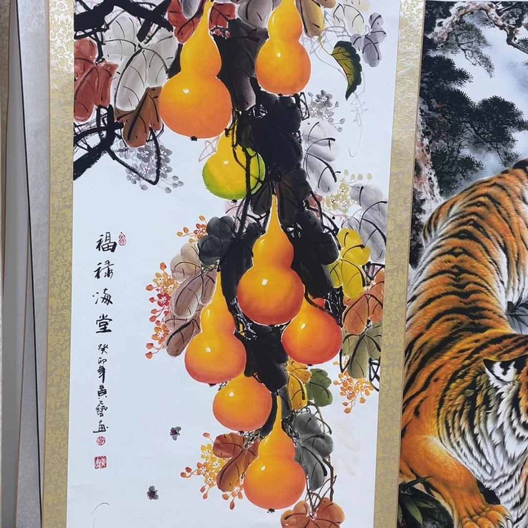 【闪购商品】书法水墨葫芦一米八成75