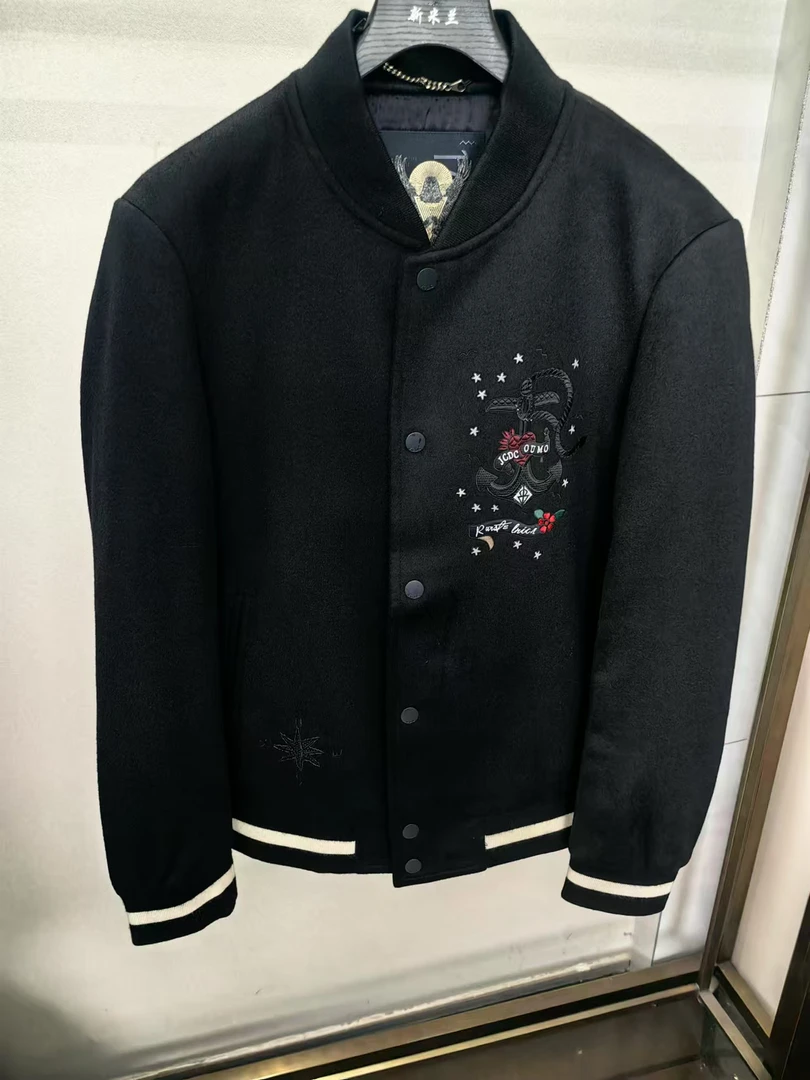 24秋冬男士JCDC棒球衫夹克开衫外套76673