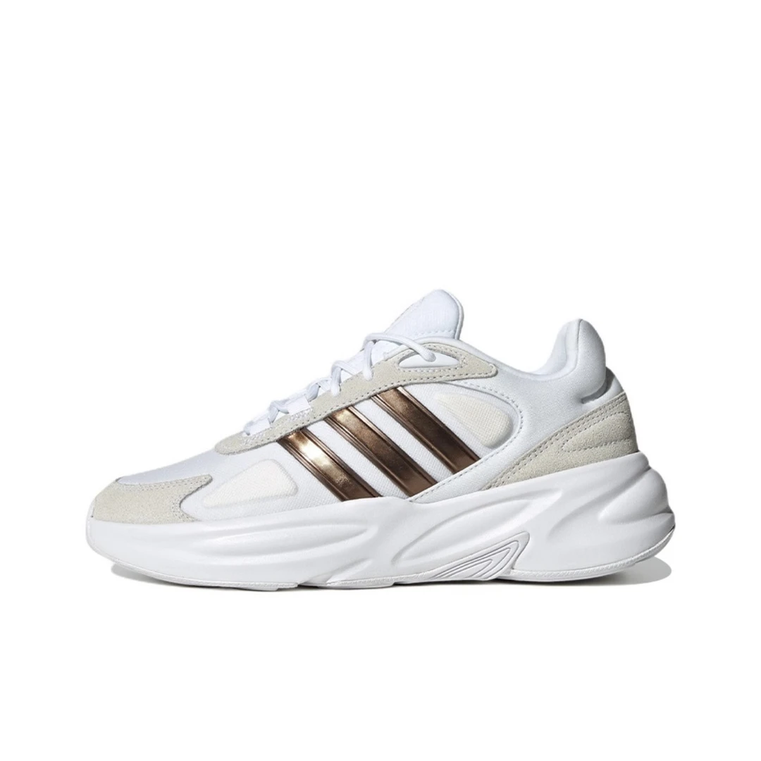 Adidas/阿迪达斯OZELLE 女子复古低帮缓震耐磨运动跑步鞋 H06121