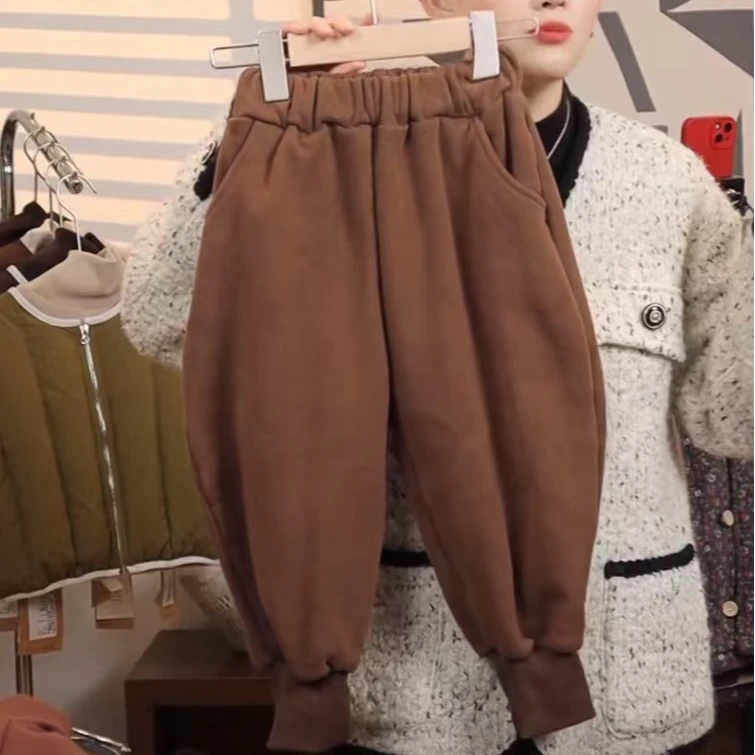 【歪歪妞童装】2360儿童哈伦裤男女童装糯米裤休闲裤日韩百搭长裤