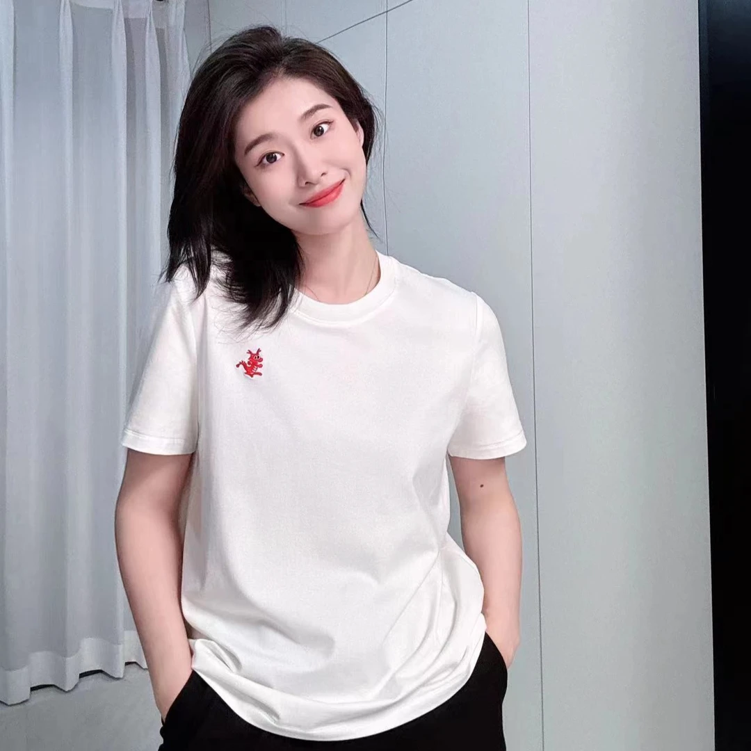 俪妍【LIVELY·YAN】高考毕业季明星同款情侣发财T恤休闲LY31448百搭