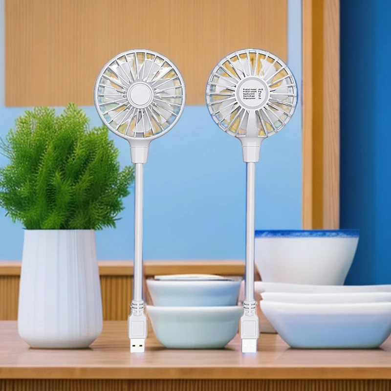 清凉接口宿舍迷你插电随身手持小型可爱夏季学生桌面静音大风力