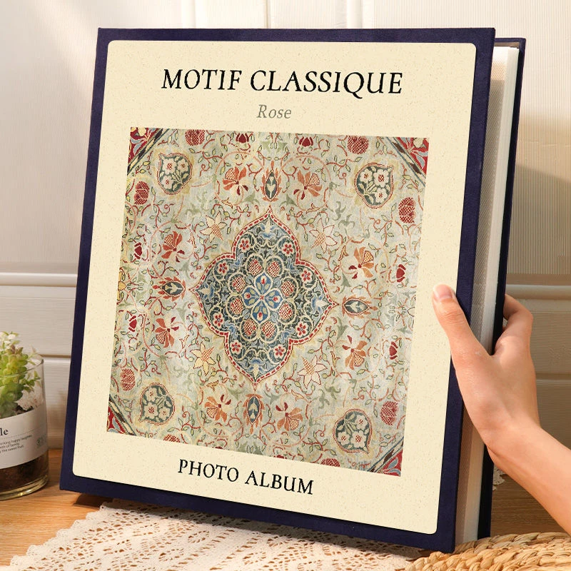 相册本大容量纪念册宝宝成长相片收纳册345678寸混合尺寸打印照片