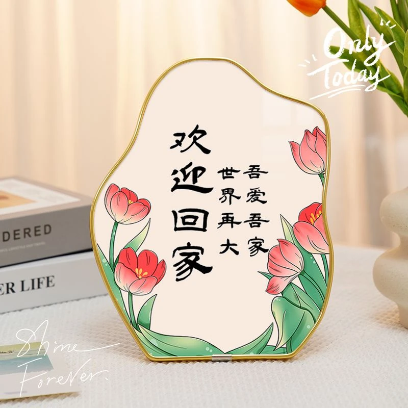 欢迎回家相框摆台创意摆件客厅玄关鞋柜电视柜酒柜家居装饰品桌面