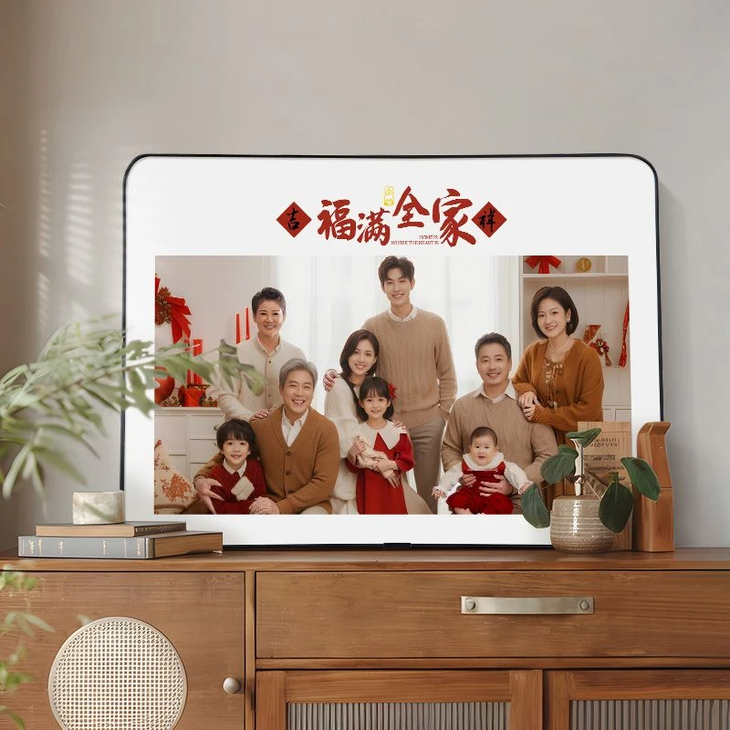 全家福水晶相框定制洗照片做成摆台宫格照结婚照相片打印挂墙家庭