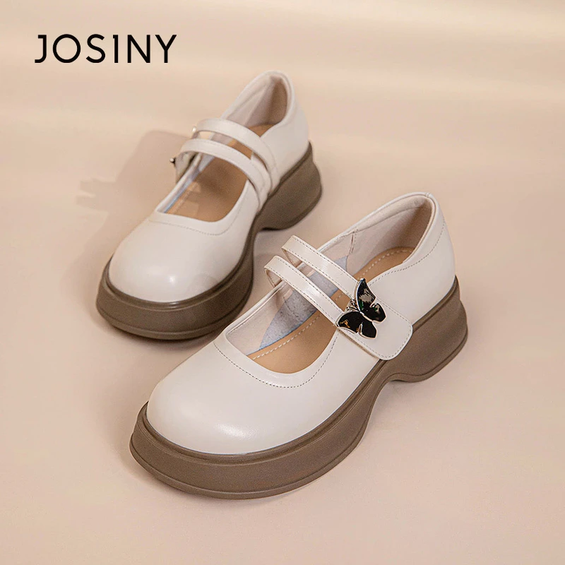 卓诗尼法式休闲玛丽珍女鞋夏季新款可搭配裙子复古时尚软底单鞋女