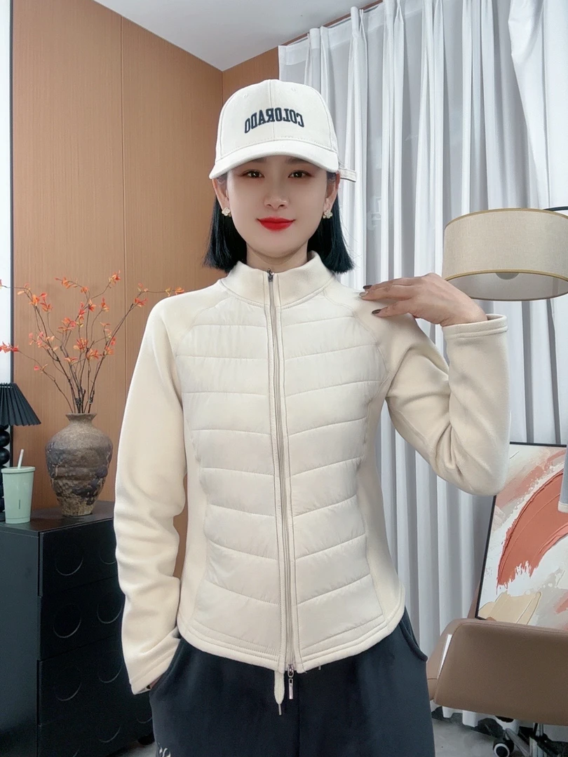 秋冬石墨烯温变小蛮腰立领温暖衣