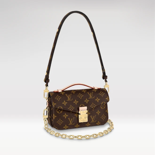 99新 LouisVuitton/路易威登 青奢荟/新款老花小邮差包////65962