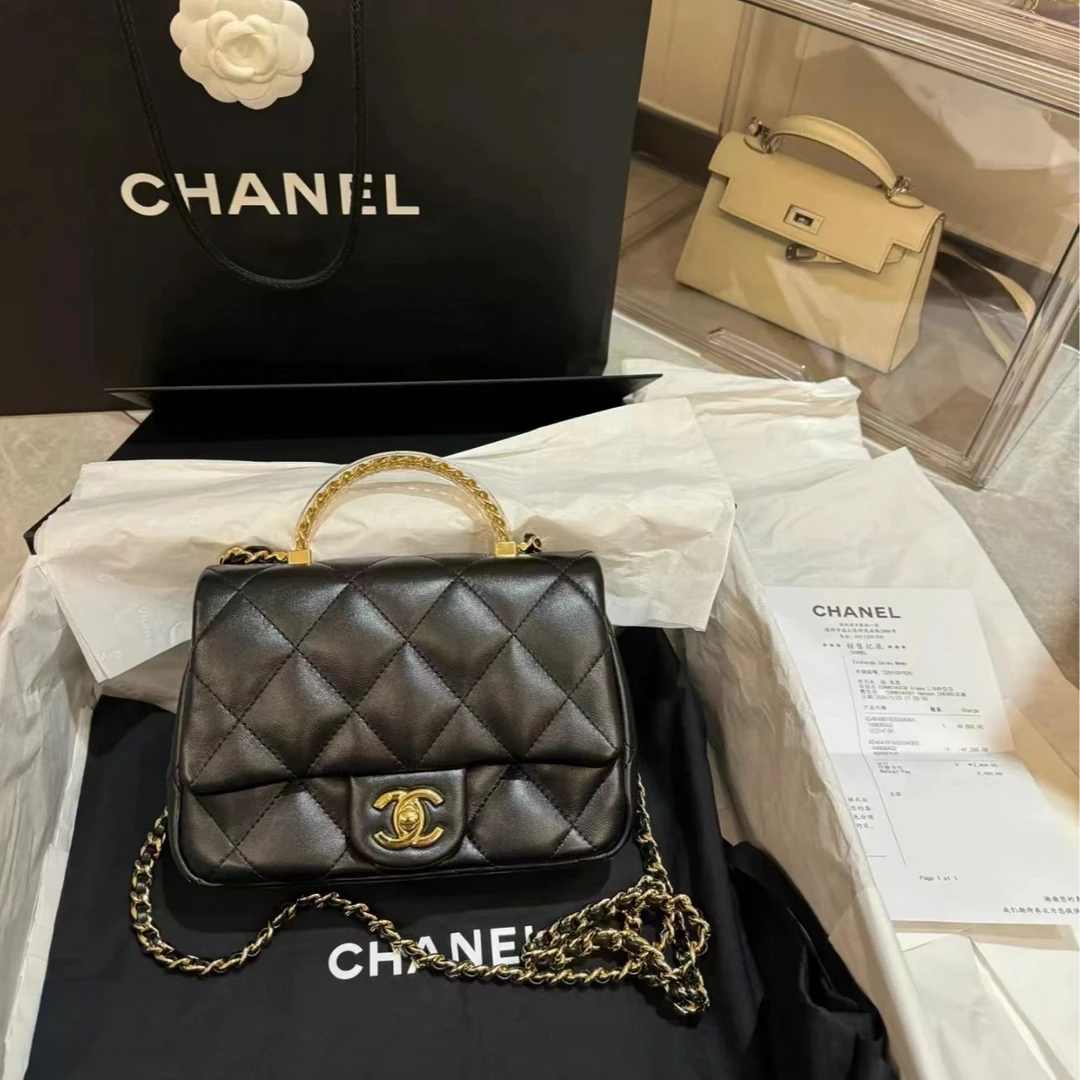 全新未使用 Chanel/香奈儿 青奢荟/香奈儿24S手柄大迷你/48339