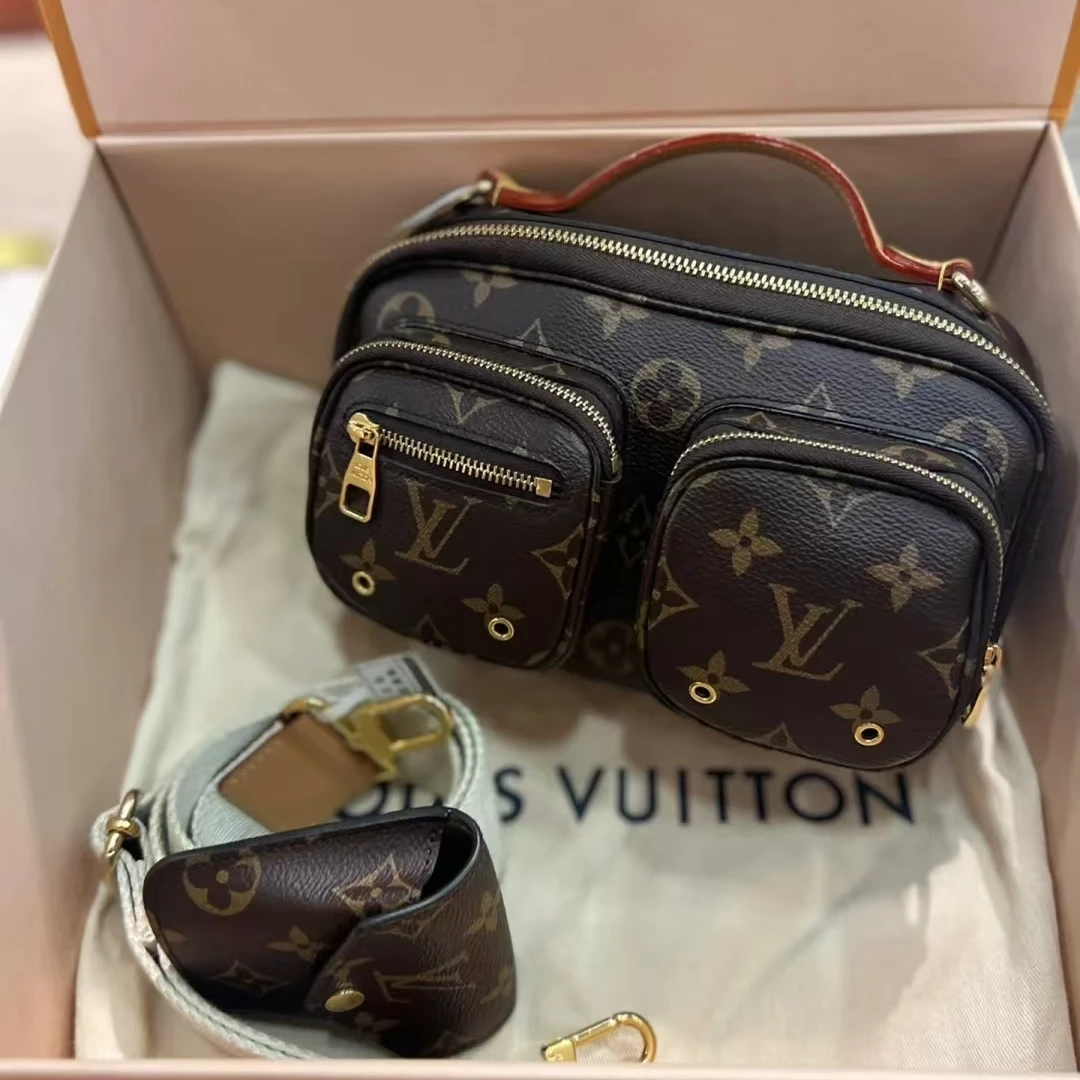 95新 LouisVuitton/路易威登 青奢荟/LV老花骆驼包/31961